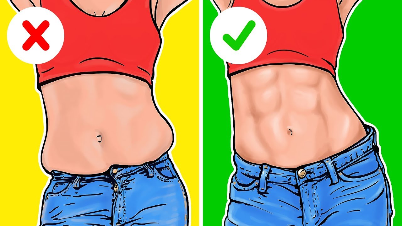 7 Easy Exercises for a Flat Stomach & Small Waist