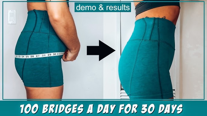 30 Days to a Perky Posterior: The Ultimate Glute Bridge Challenge.